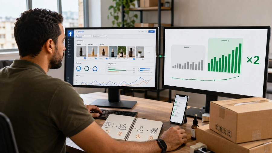 Facebook Ads 2026 : stratégie pour doubler le chiffre d'affaires avec TikTak PRO