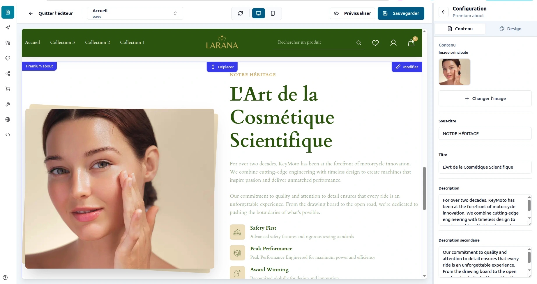TikTak PRO Builder - Éditeur de boutique en temps réel