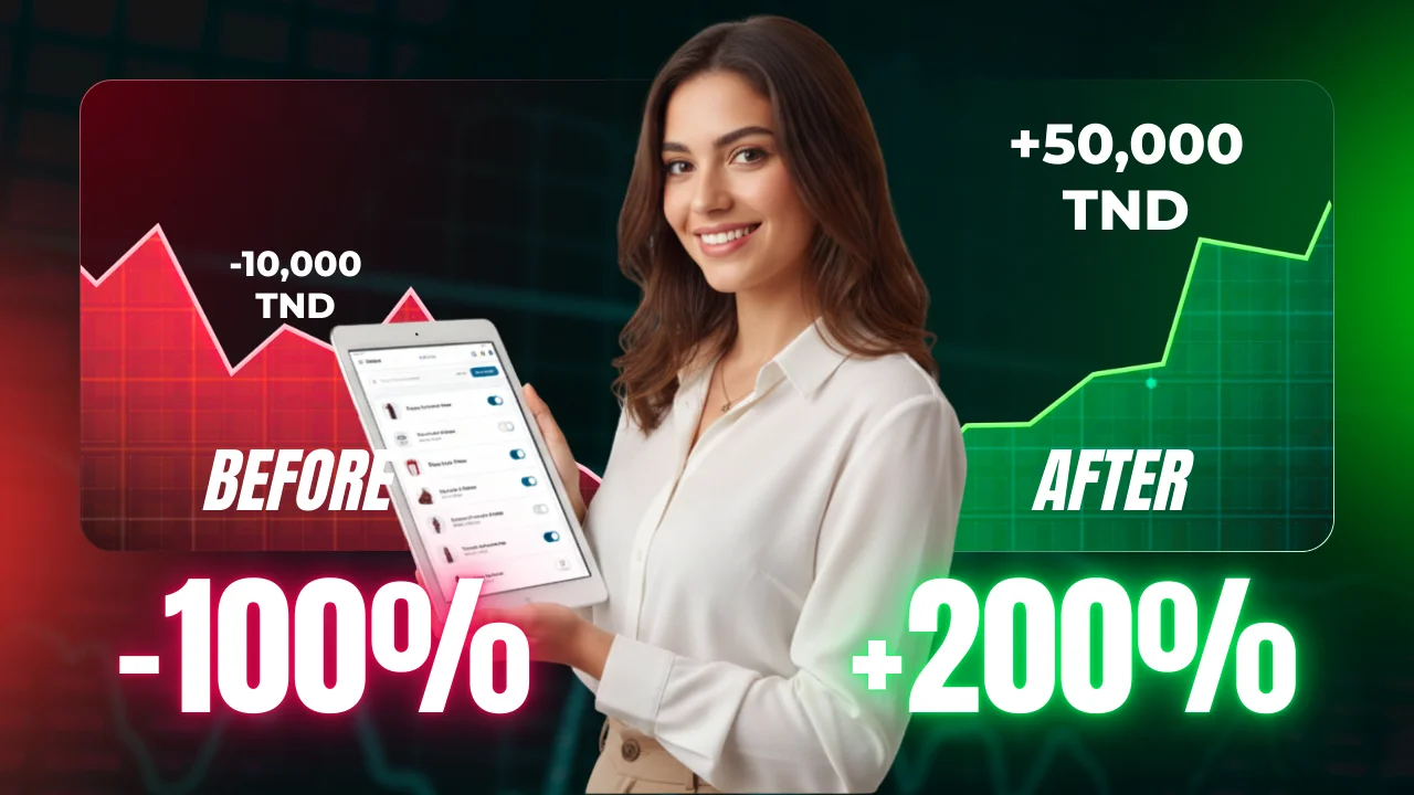 Dashboard e-commerce Tiktak PRO